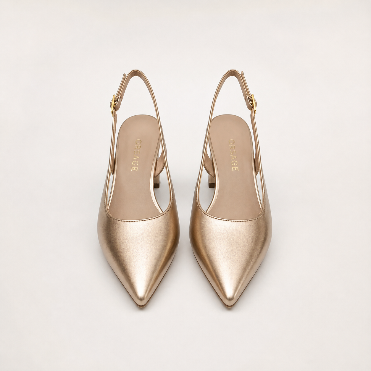 Chanel laminata champagne