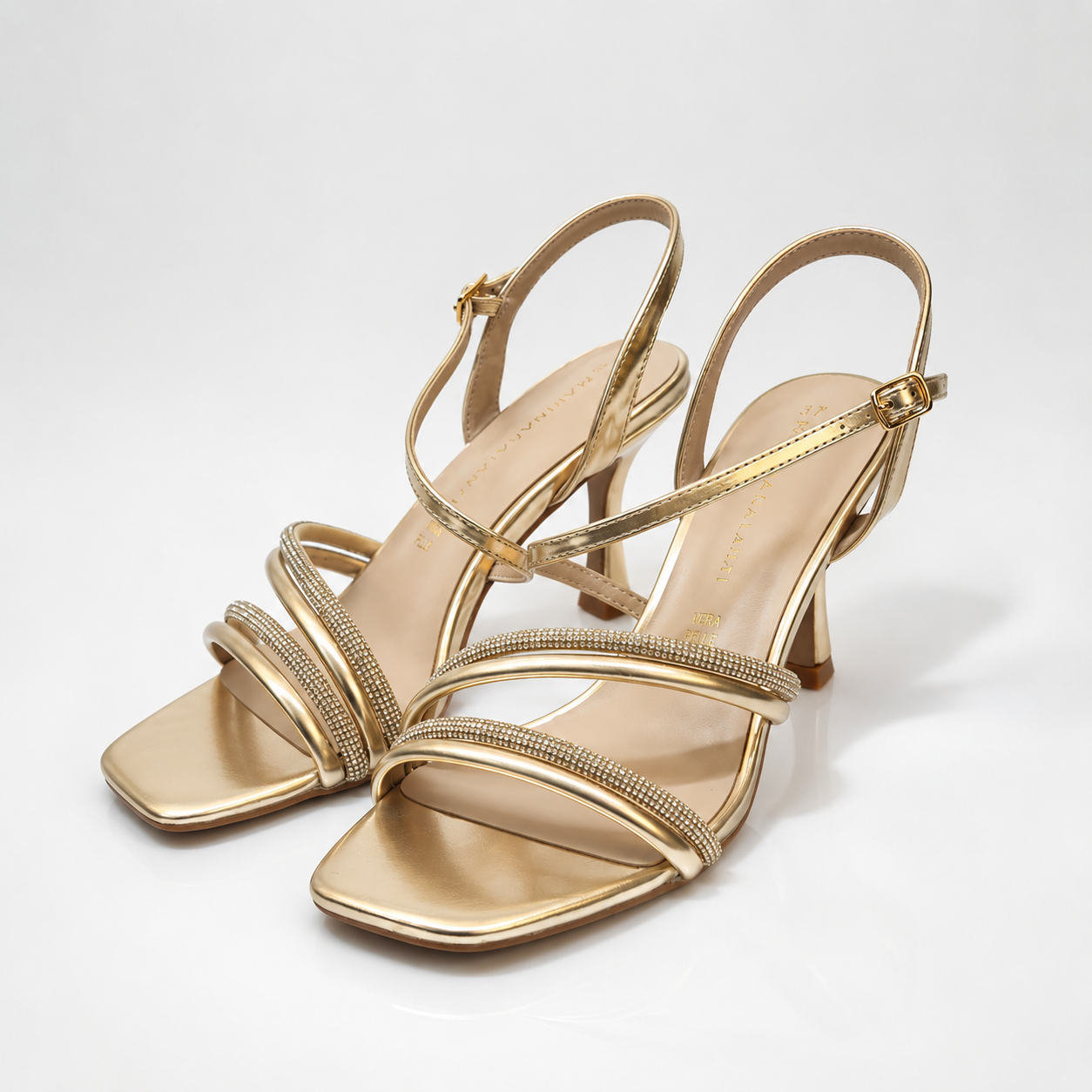 Sandali gioiello Porto - gold