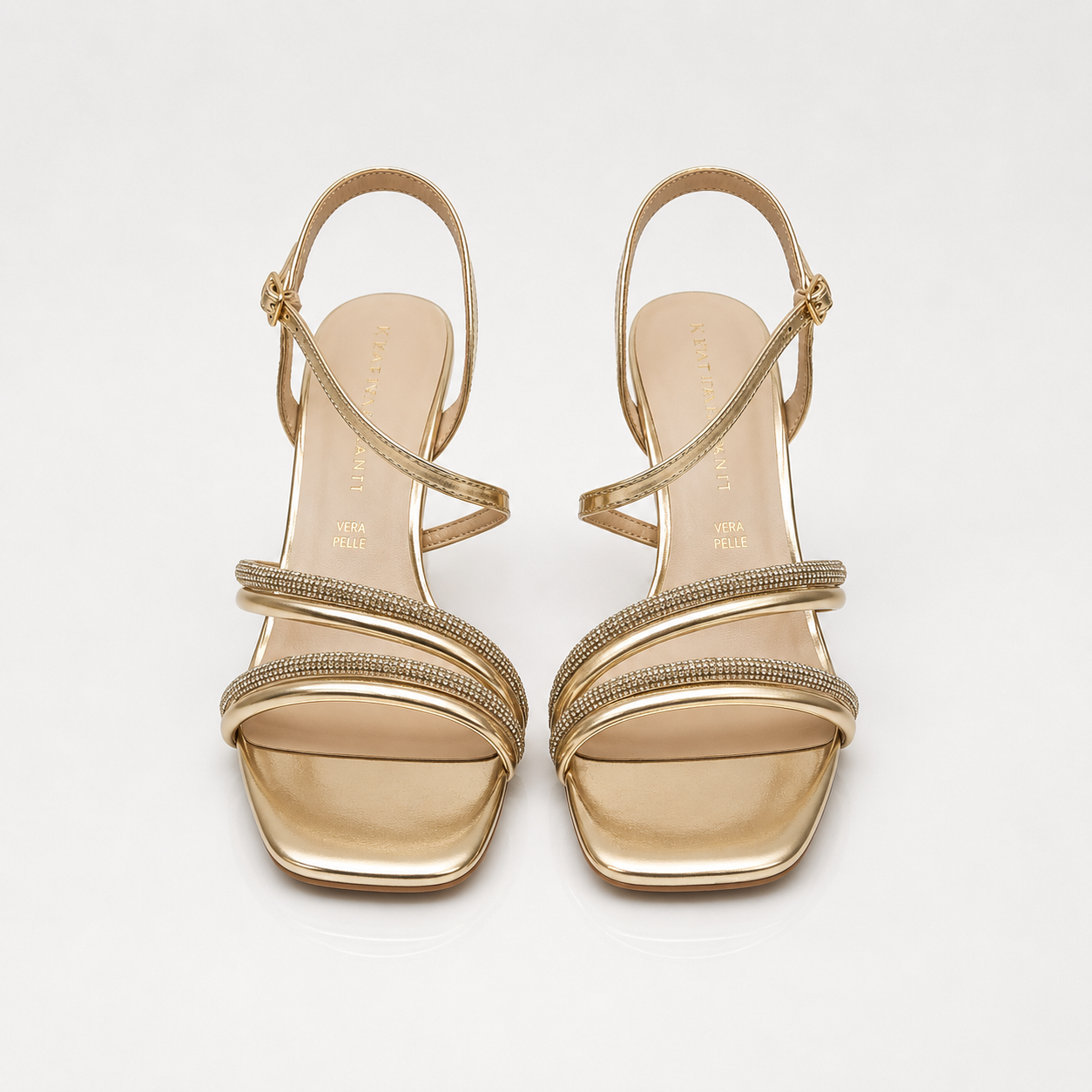 Sandali gioiello Porto - gold