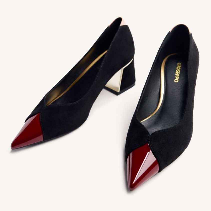 Décolleté Gioseppo Corcoran con punta in vernice