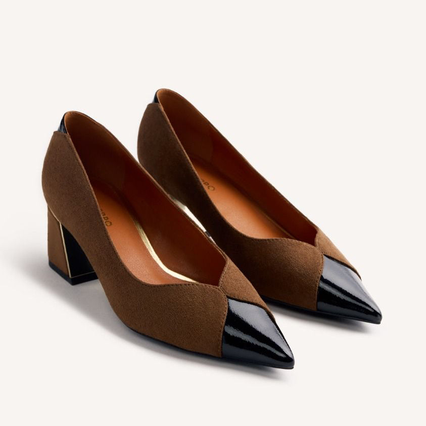 Décolleté Gioseppo Corcoran con punta in vernice