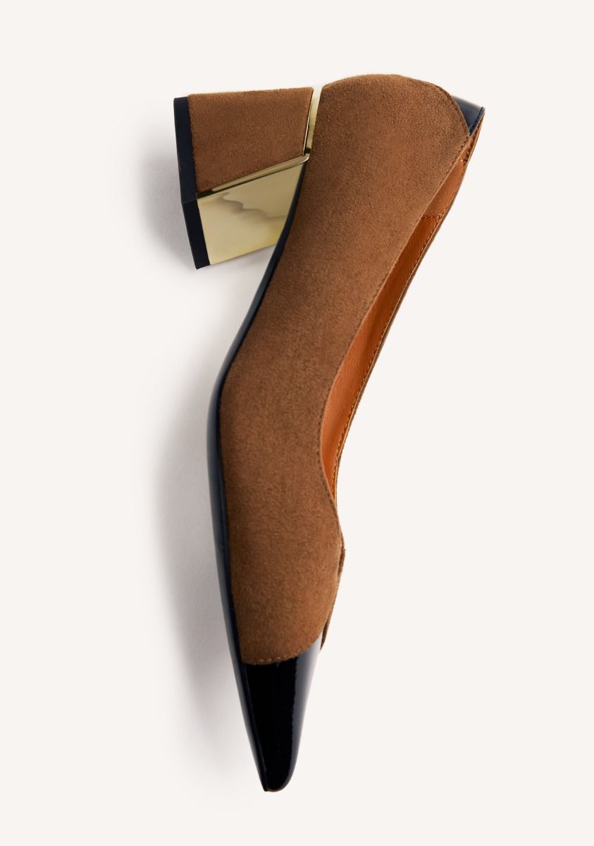 Décolleté Gioseppo Corcoran con punta in vernice