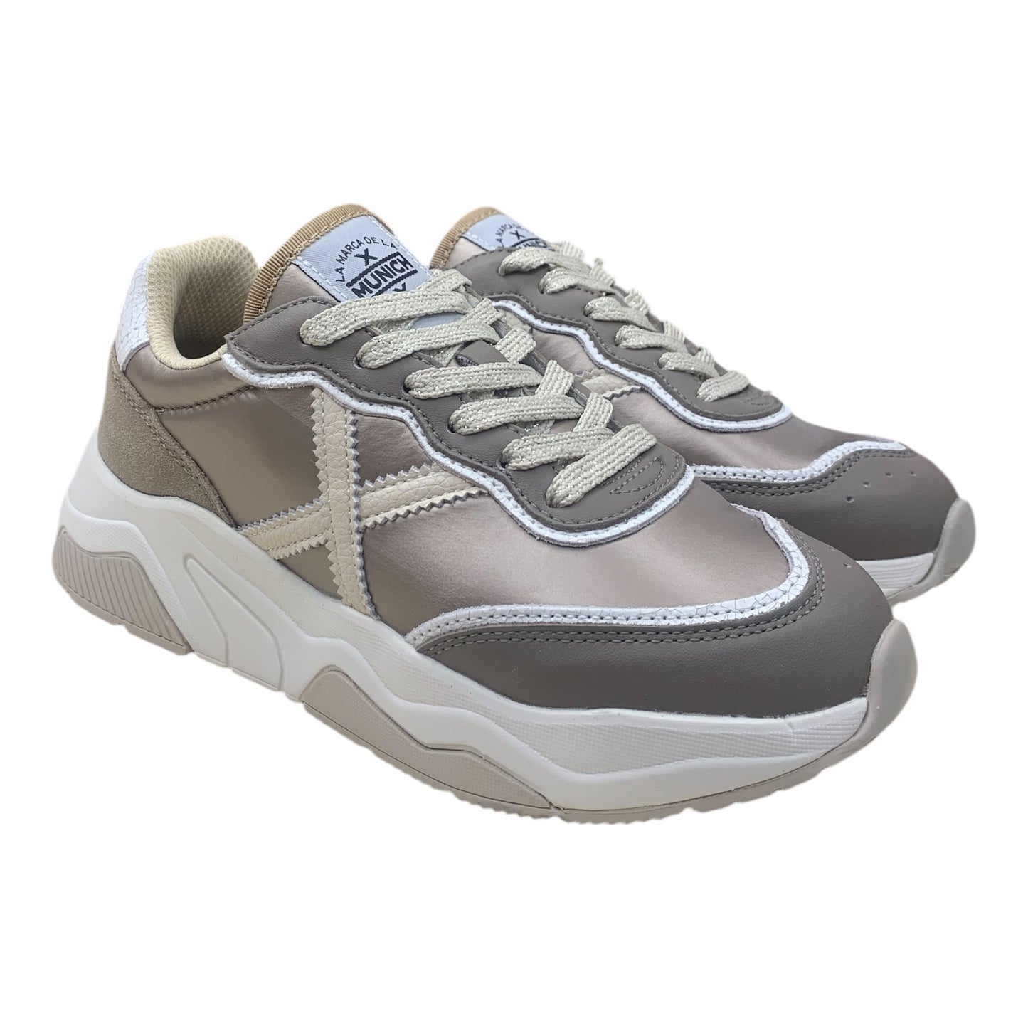 SNEAKER MUNICH COLORE BRONZO