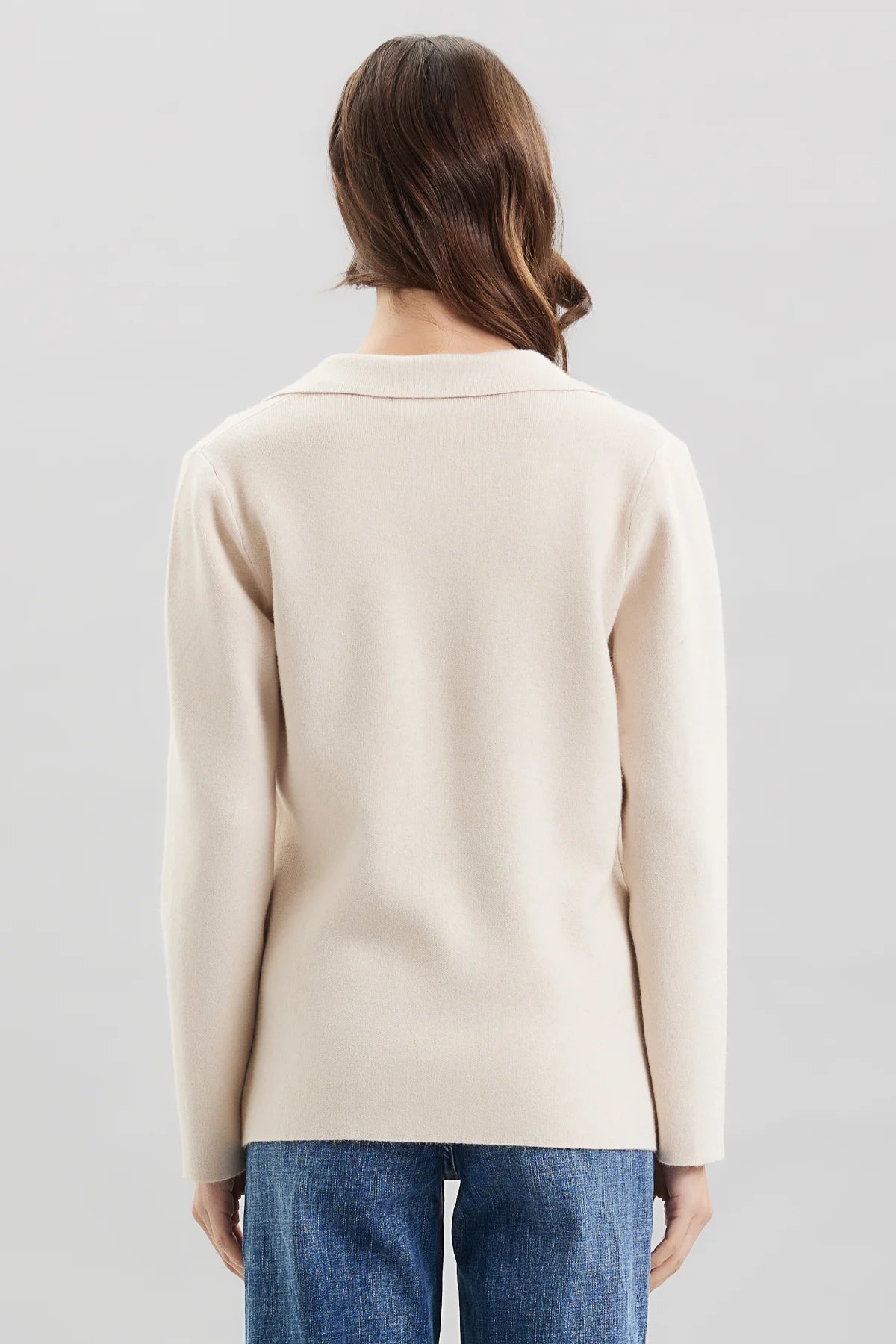 Giacca in maglia - Naturale