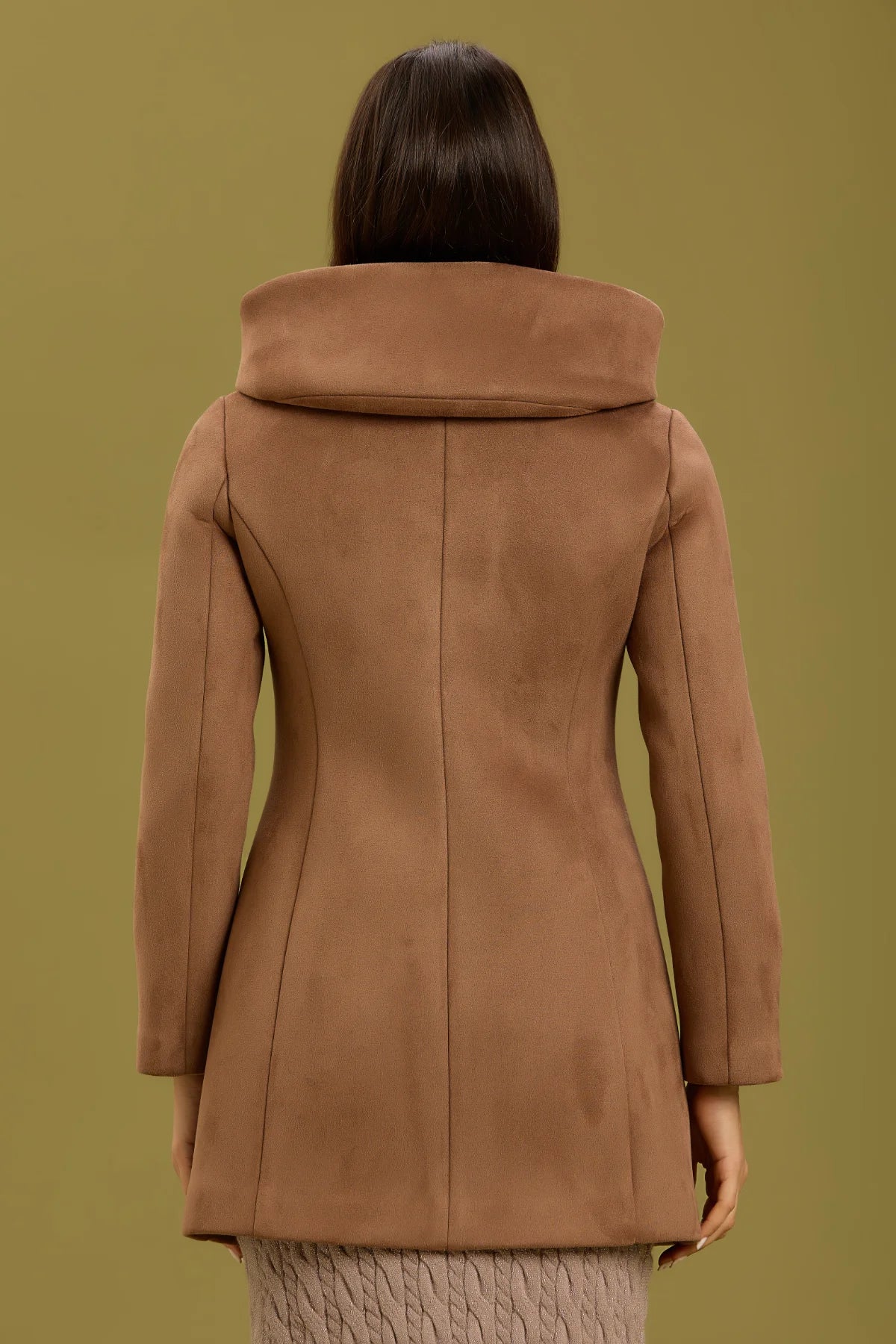 Cappotto Victor midi con zip