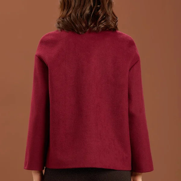 Cappotto corto doppiopetto