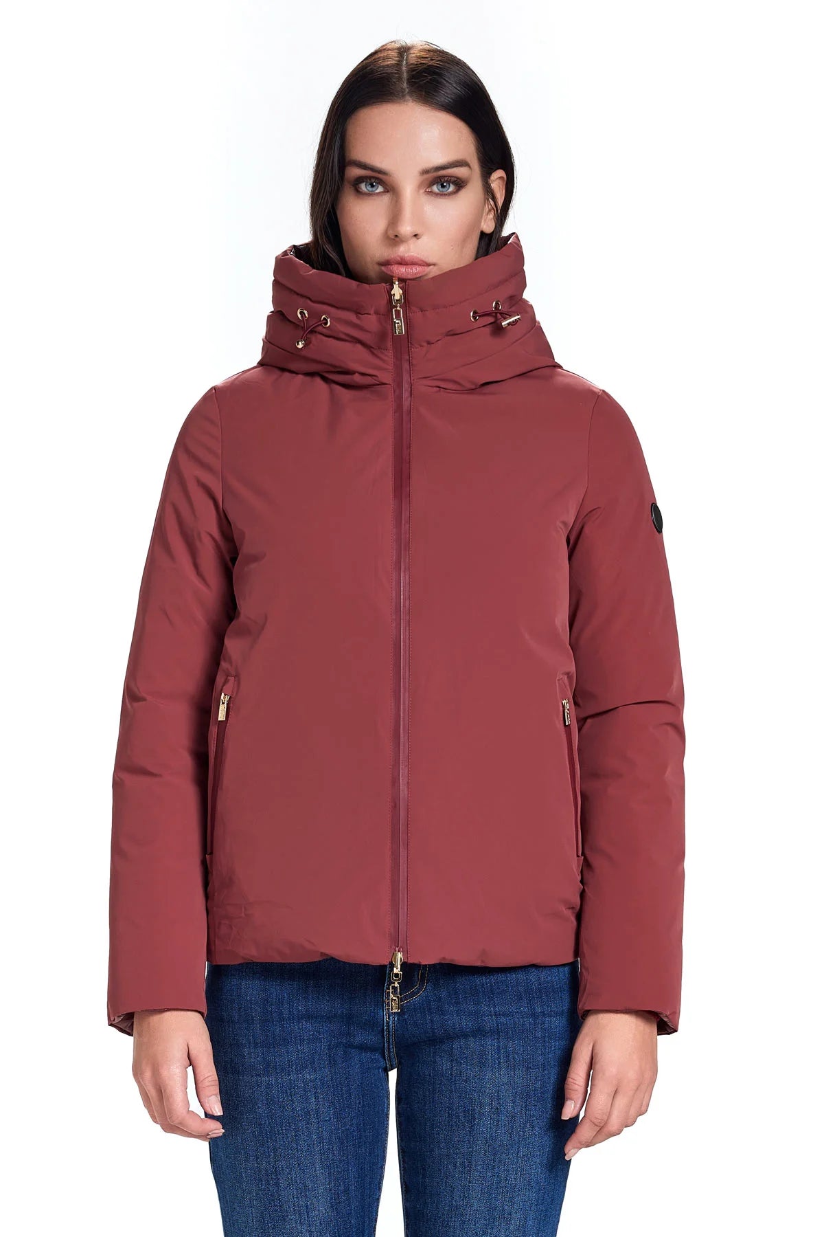Giubbino corto softshell reversibile