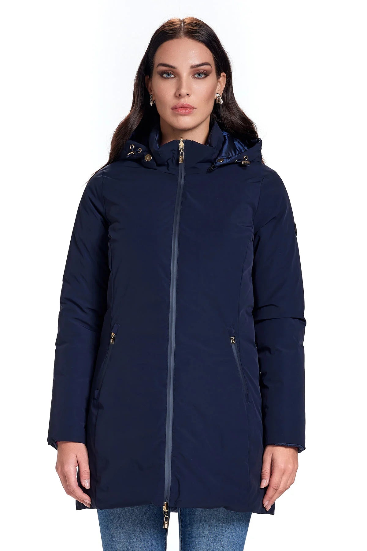 Giubbino reversibile lungo Take.Two