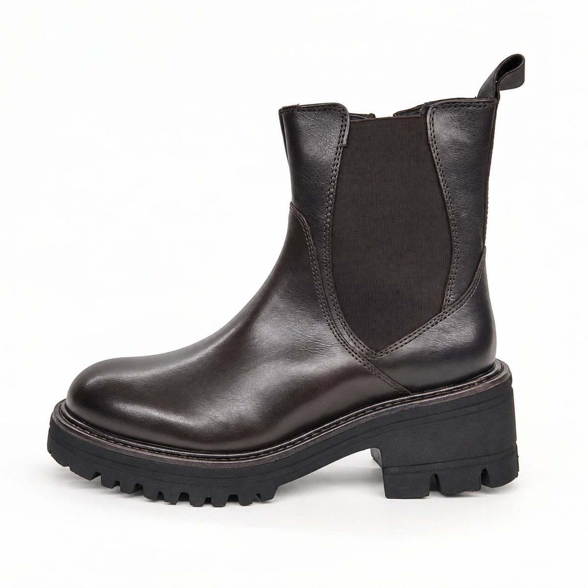 Stivaletti chelsea dark brown