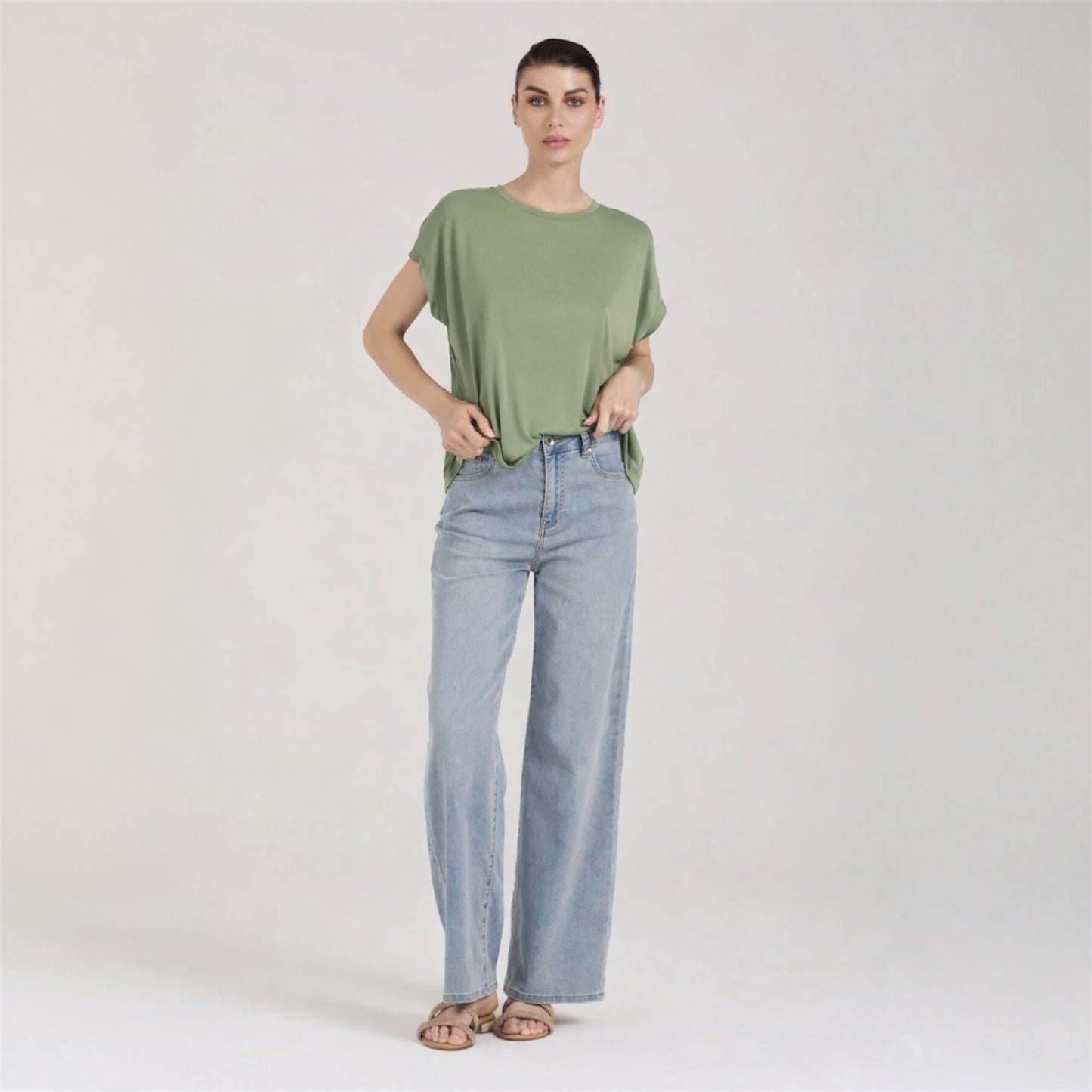 T-shirt in modal