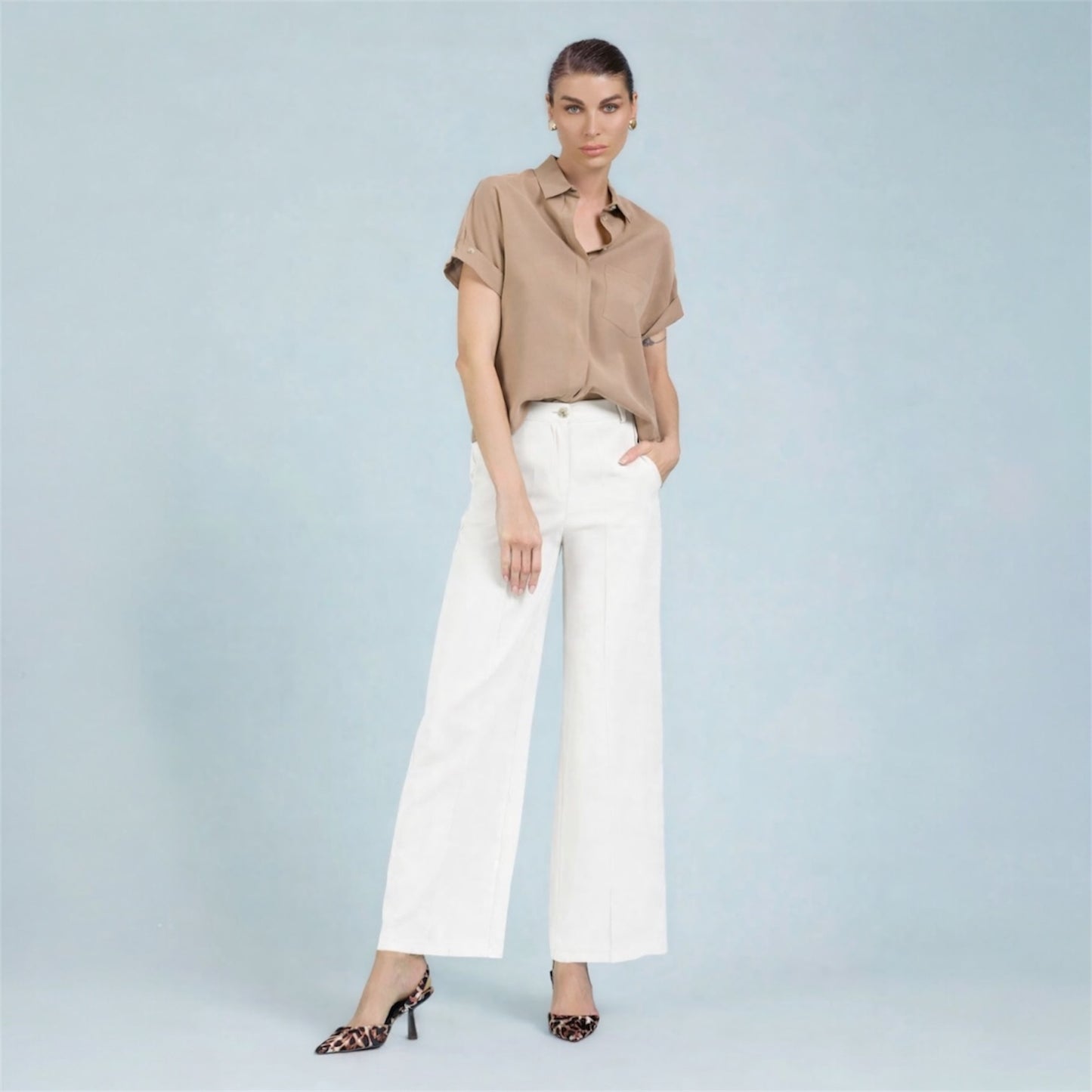 Camicia in viscosa