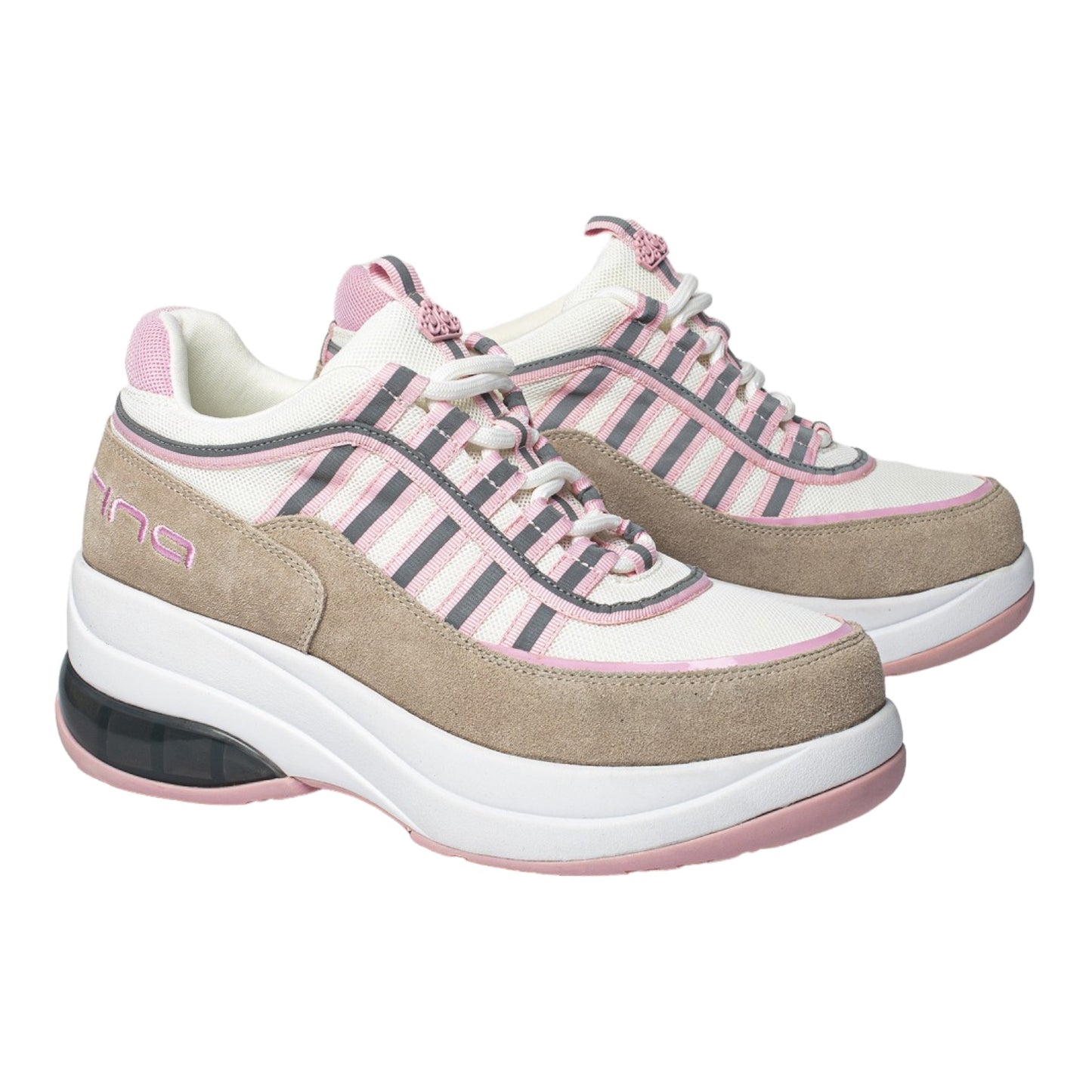 SNEAKERS FORNARINA ROSA CON ZEPPA