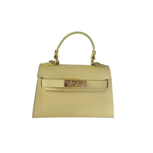 BORSA IN PELLE LIME