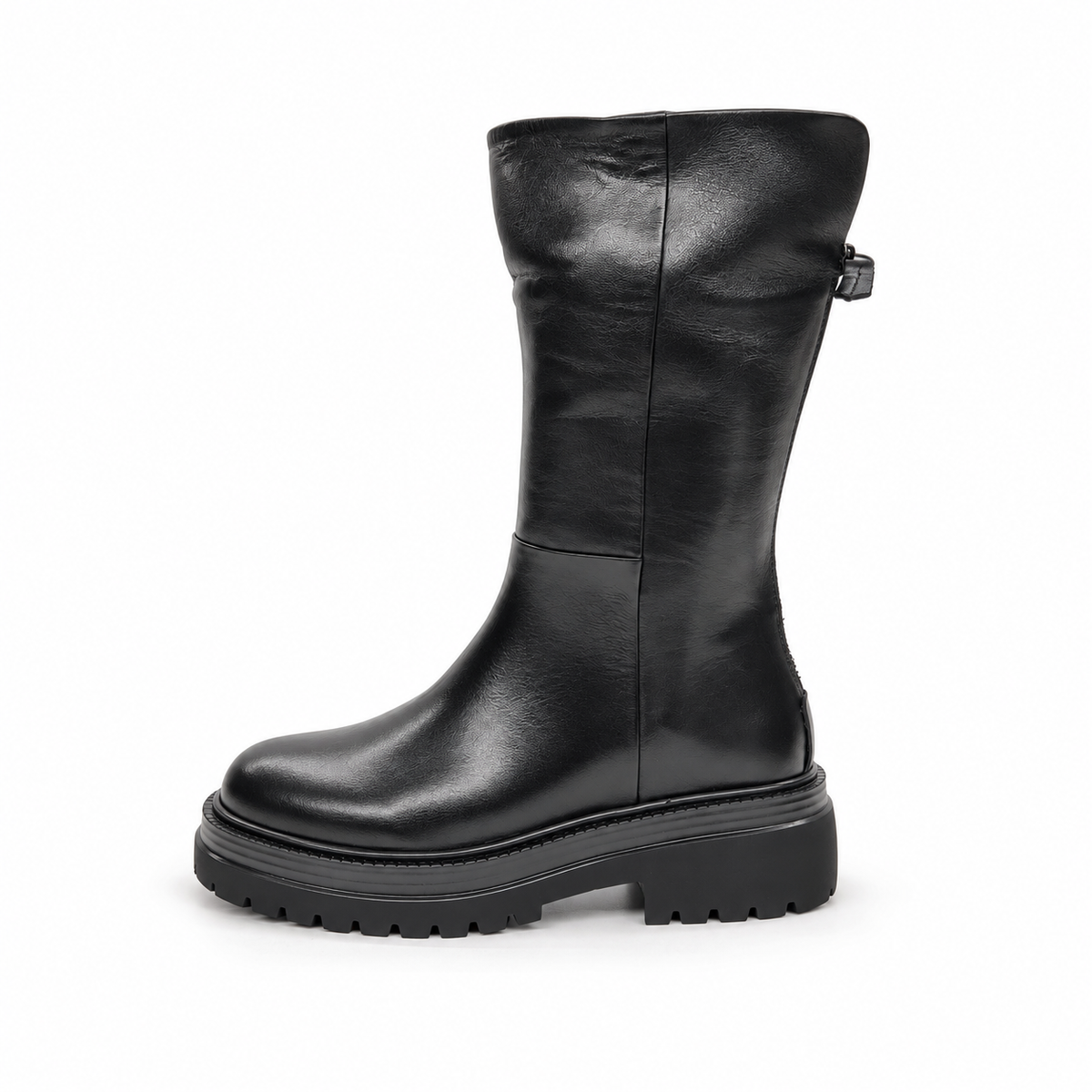 Stivale FANNY in pelle nera