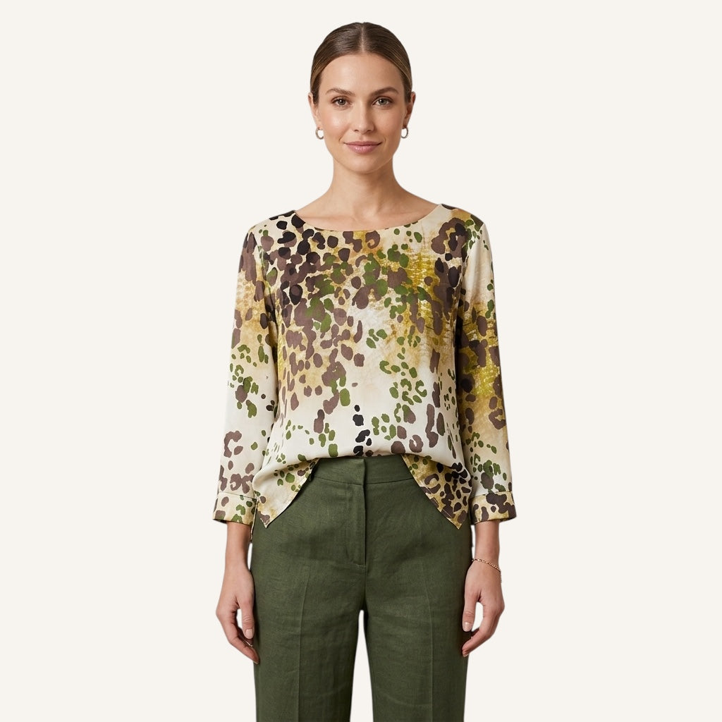 Blusa Vita a fantasia