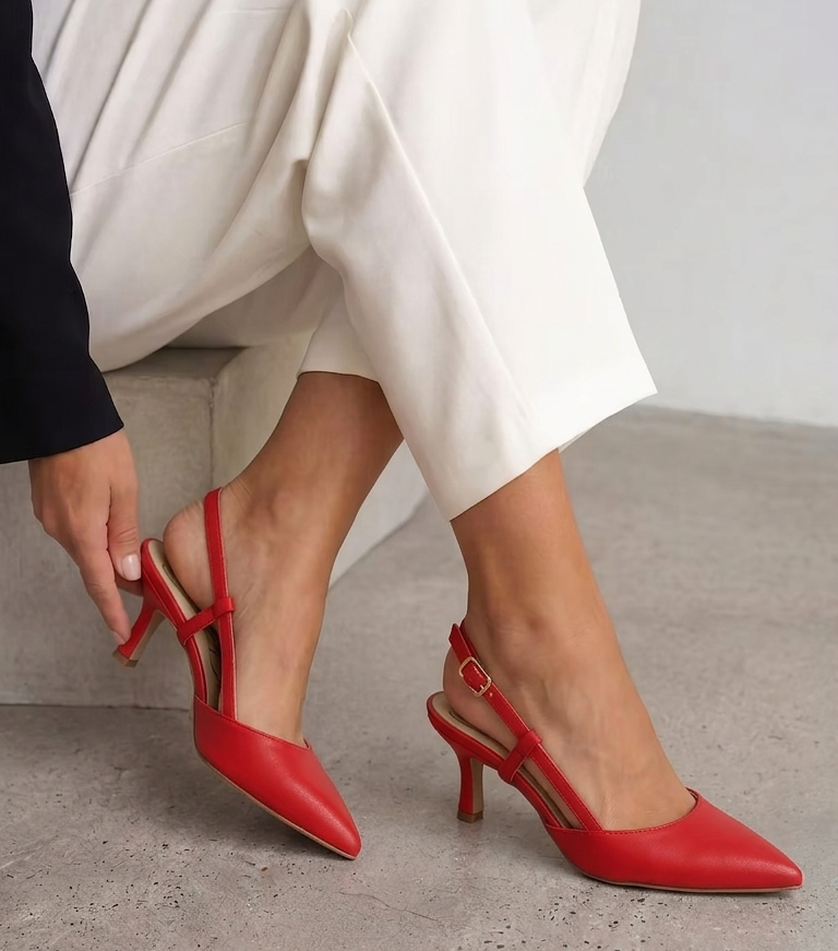 Chanel in pelle - corallo