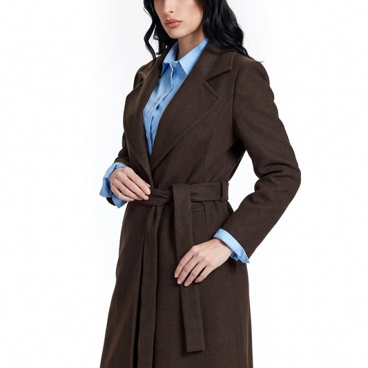 Cappotto con impunture Take.Two