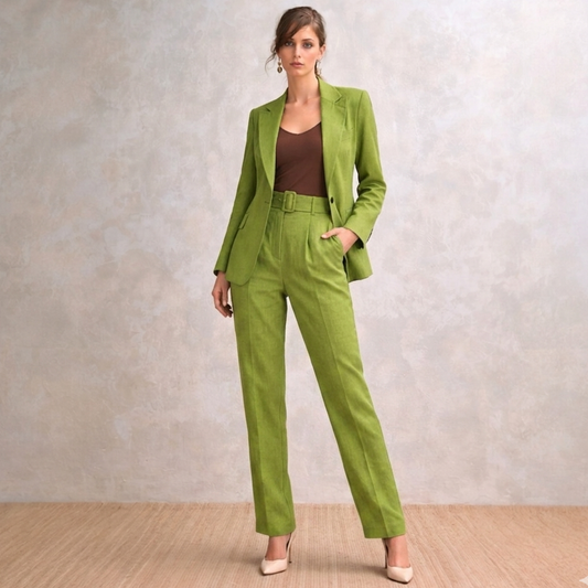 Pantaloni Vita lino e viscosa
