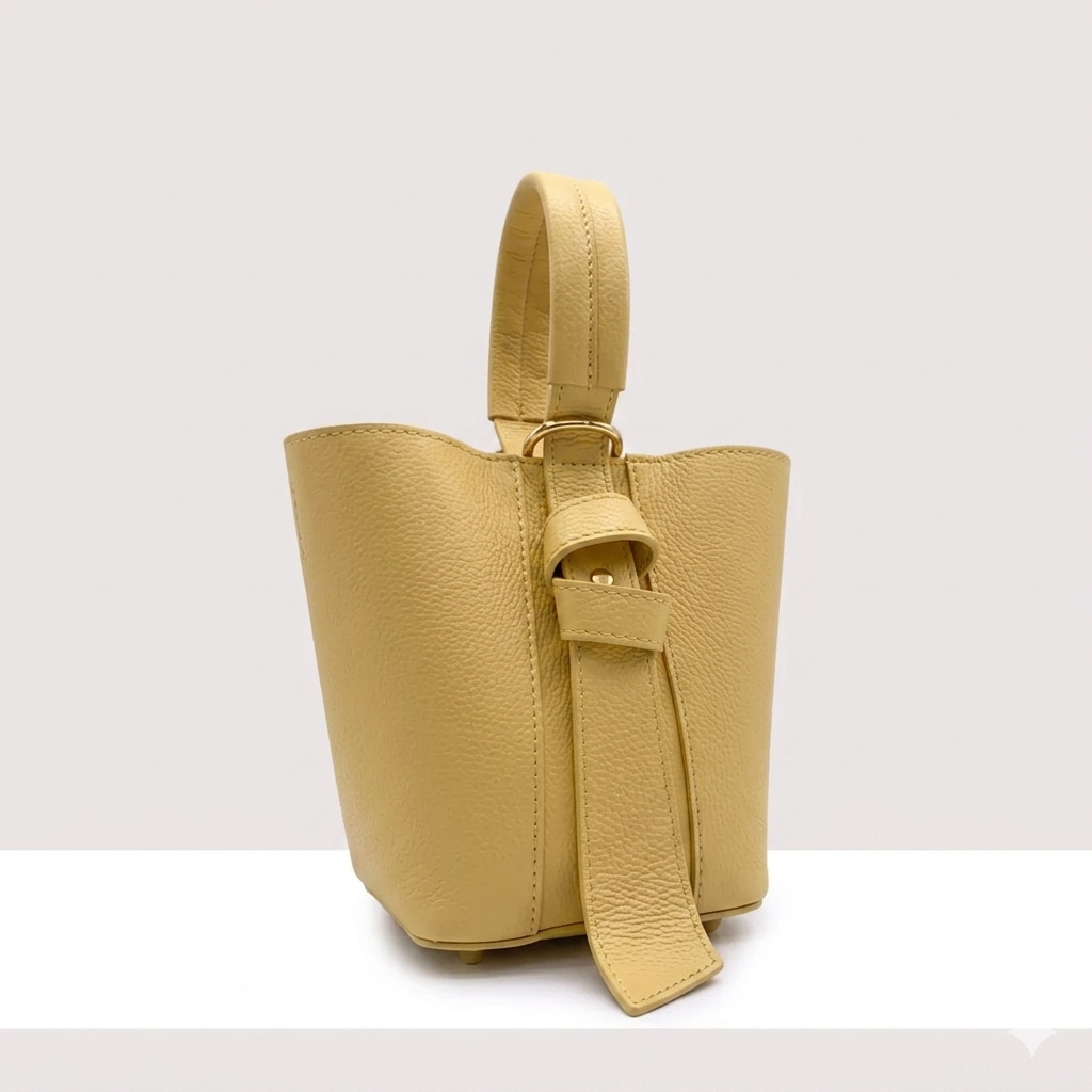 Borsa PERLA giallo deserto