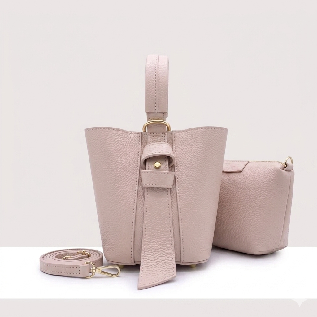 Borsa PERLA cipria