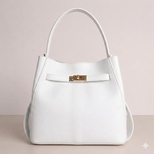 Borsa AMBRA - Bianco
