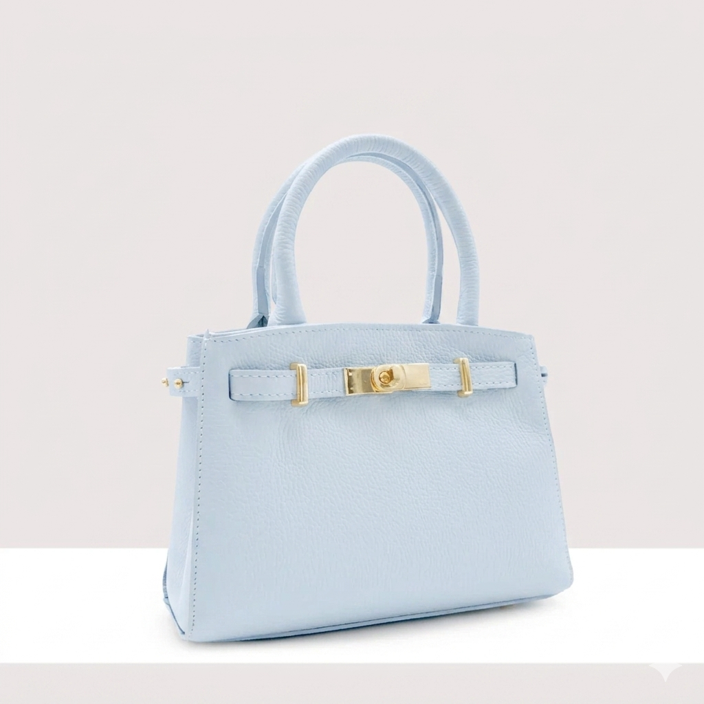 Borsa FLORA - Baby blue