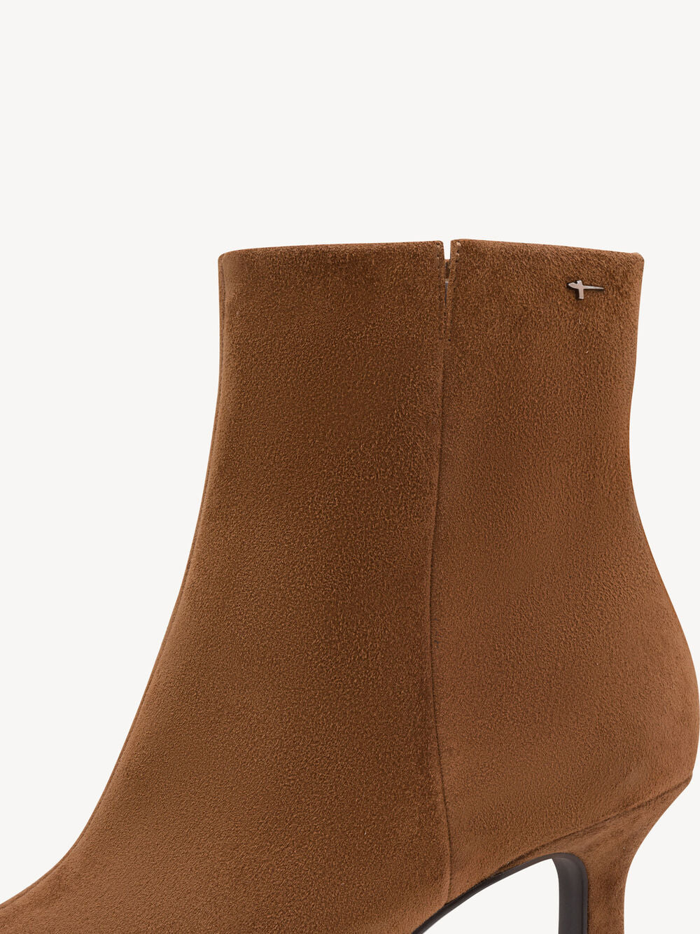 Stivaletto in suede choco