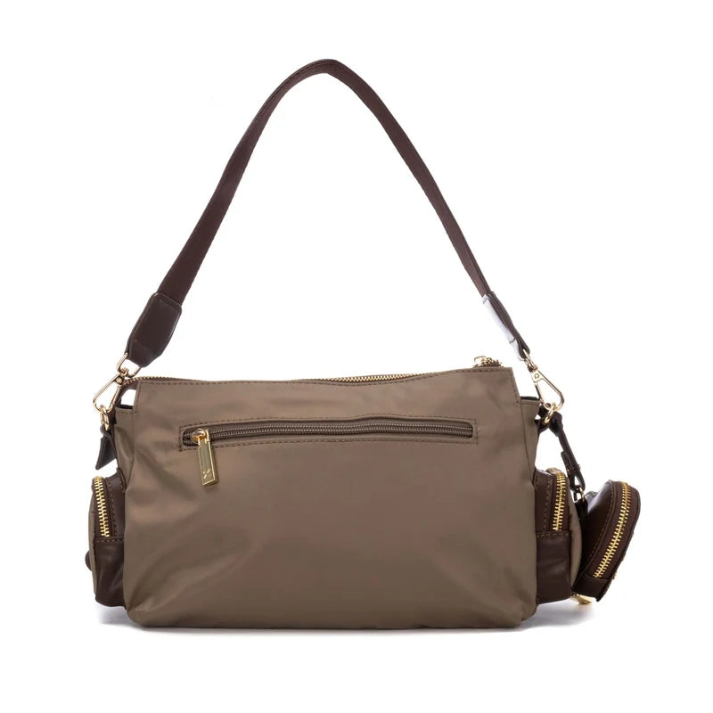 Borsa a spalla in tessuto