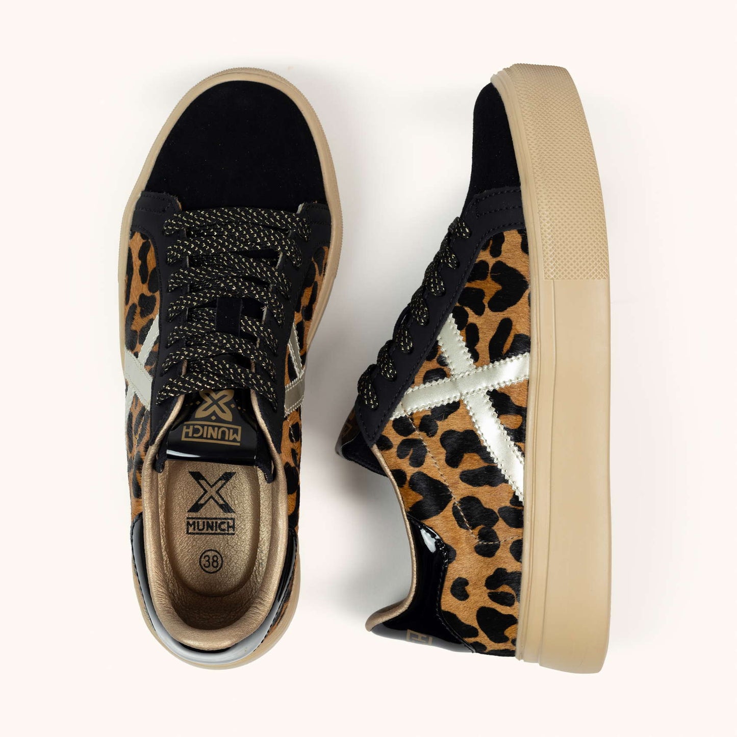 Sneakers Munich animalier