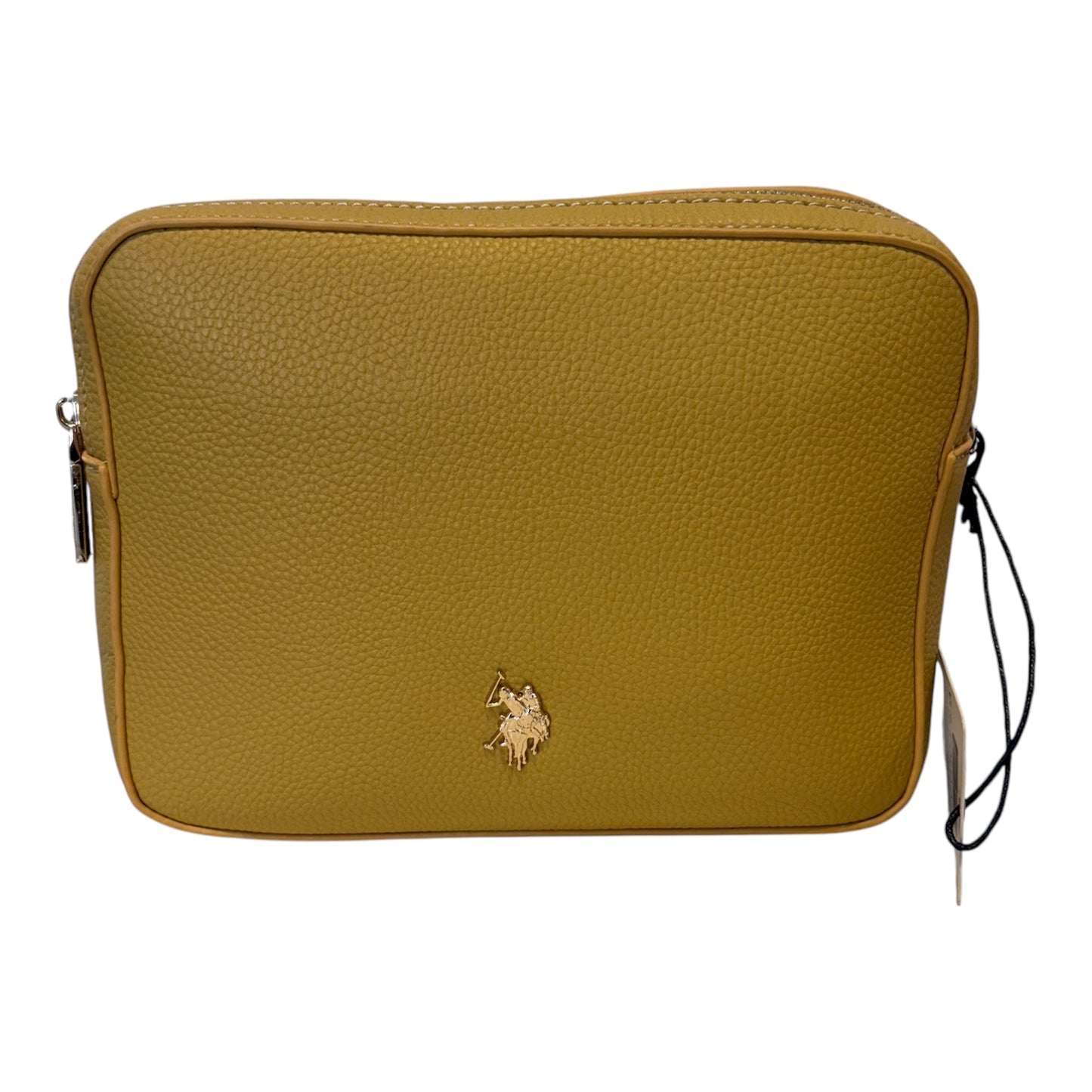 Borsa U.S. Polo Assn in pelle a tracolla con doppia zip