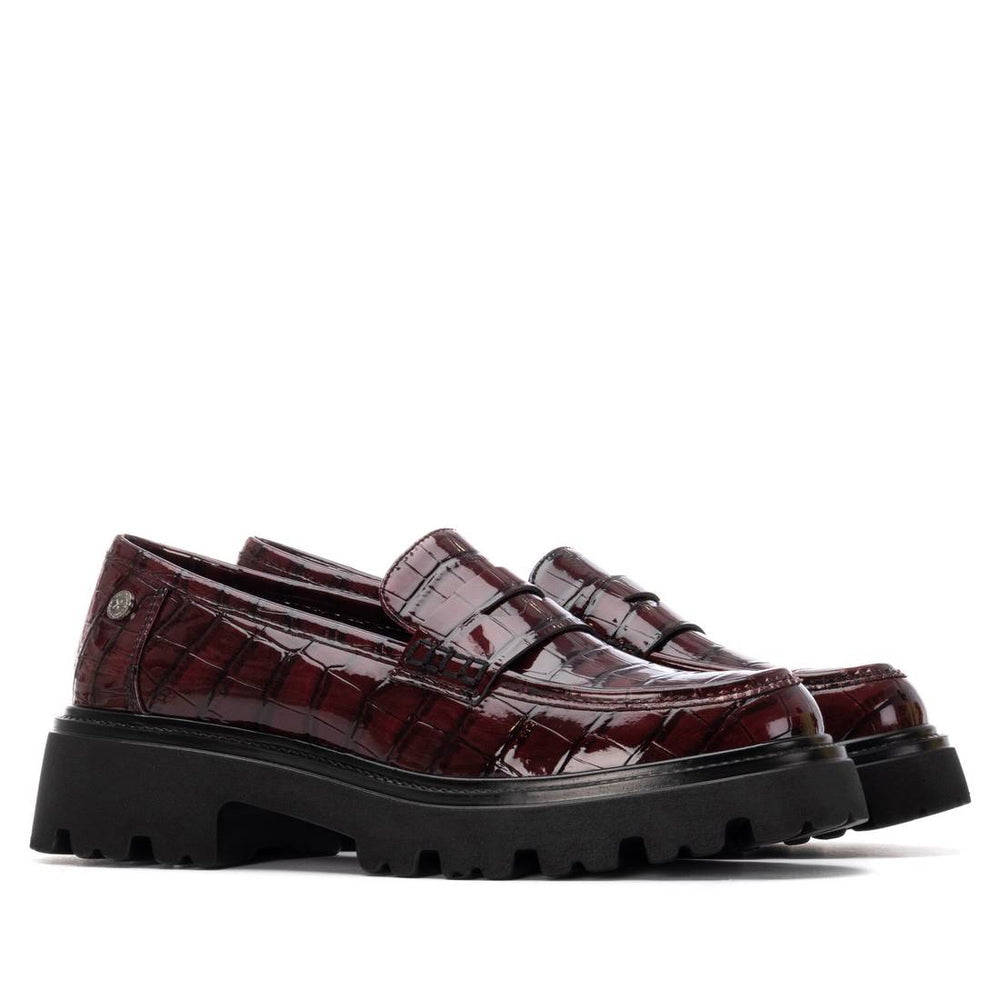 Mocassino Burgundy coco