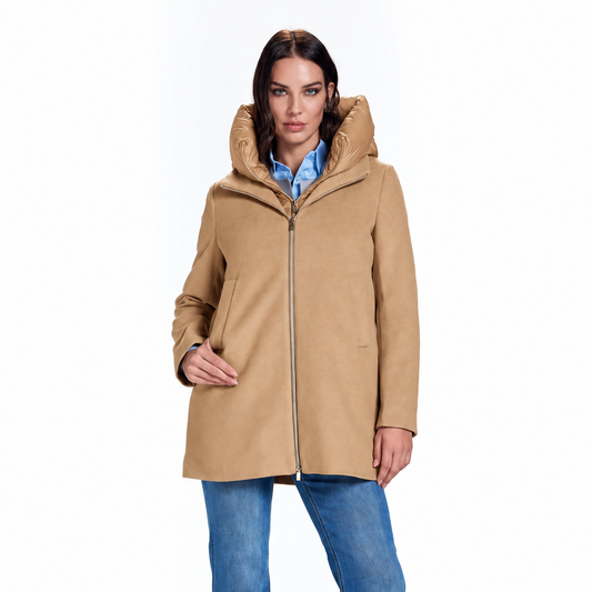 Cappotto cappuccio e pettorina Take.Two