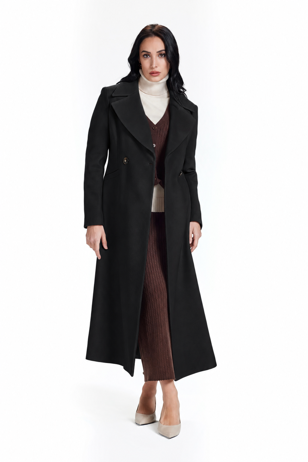 Cappotto lungo tex Take.Two