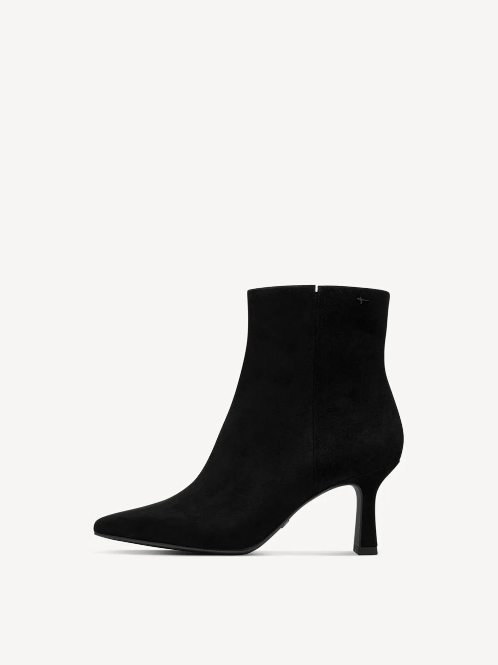 Stivaletto in suede nero