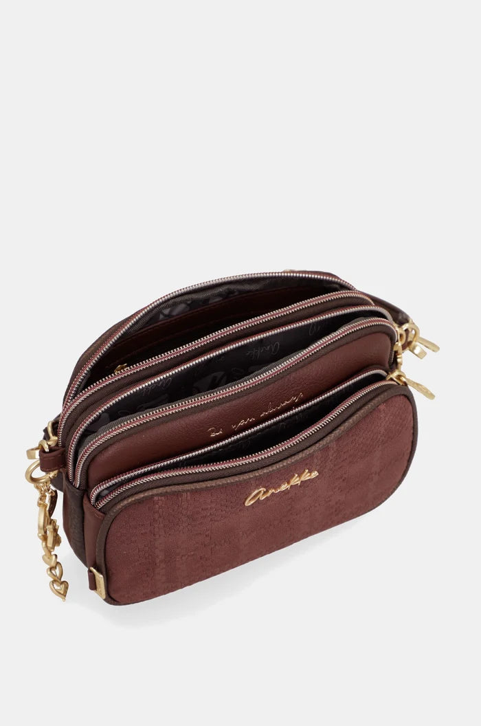 Borsa tracolla Burgundy - Anekke