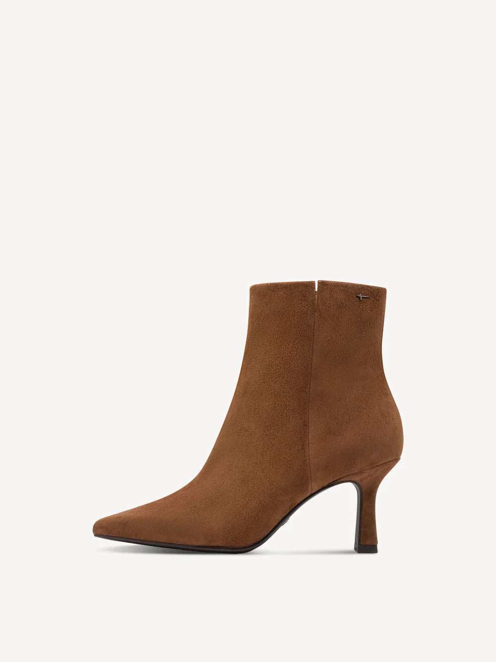 Stivaletto in suede choco
