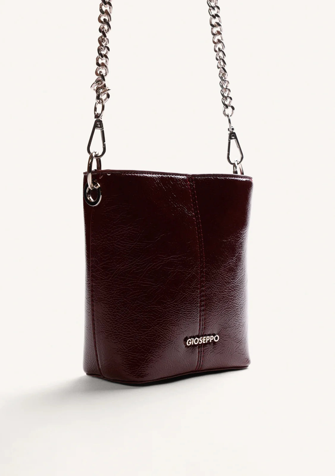 Borsa secchiello bordeaux