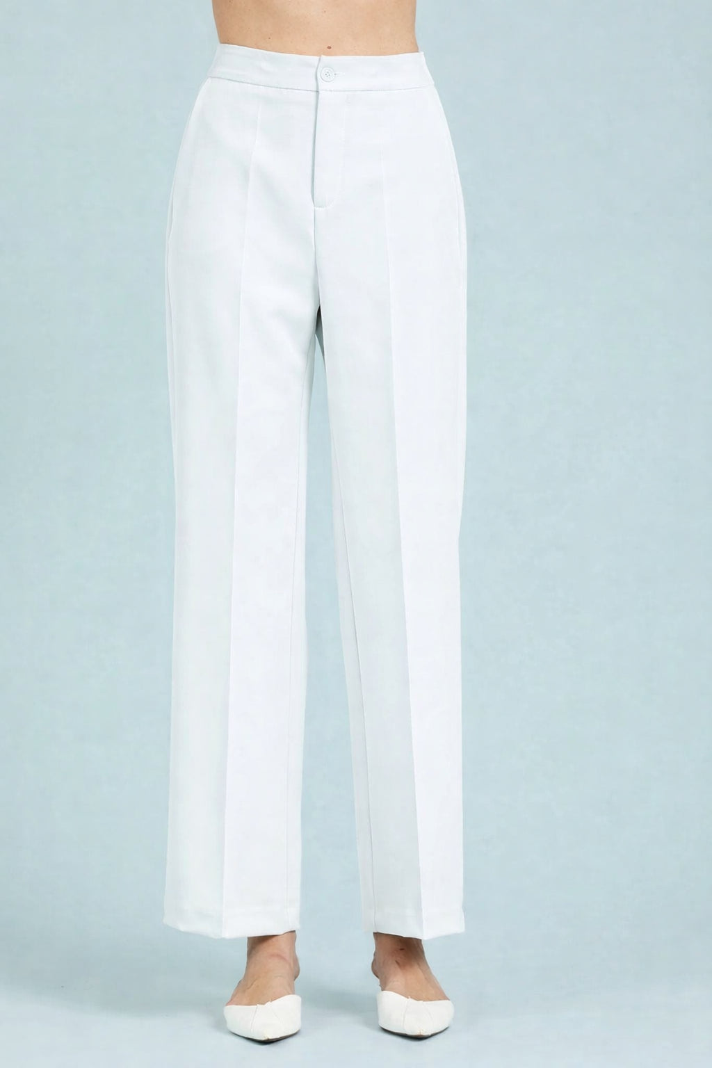 Pantaloni ampi in bistretch