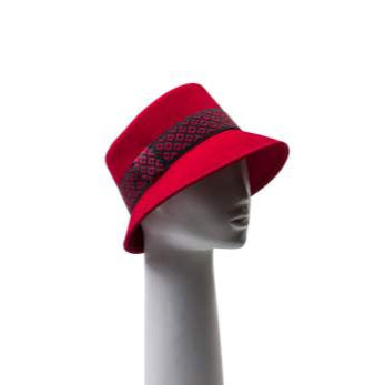 Cappello bucket rosso - Bissoli