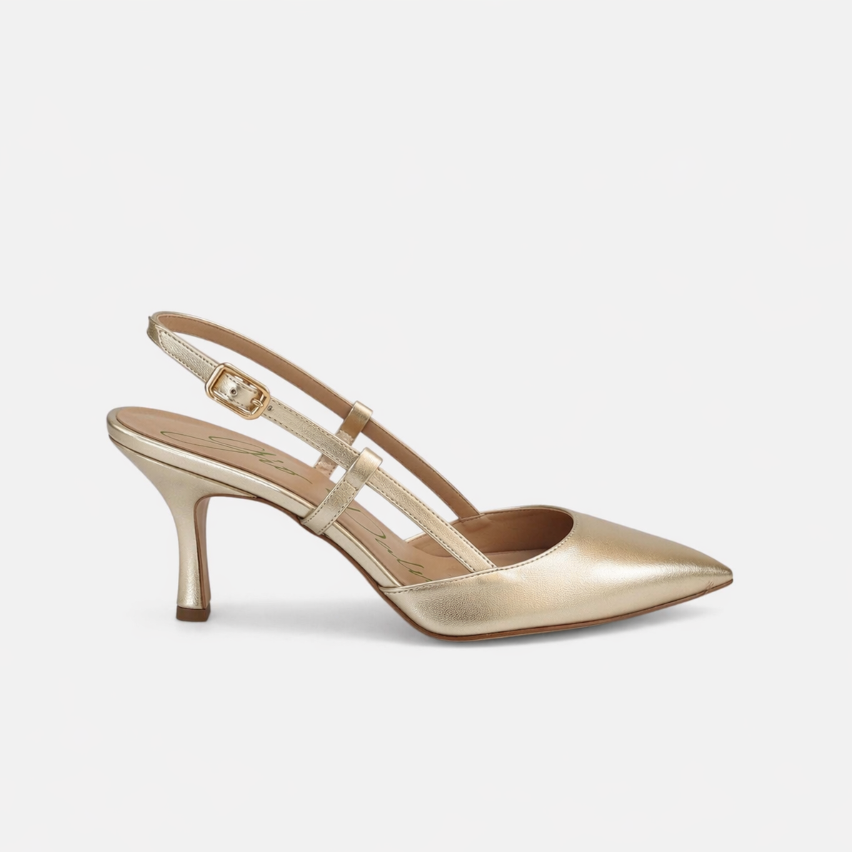 Scarpa chanel in pelle - platino