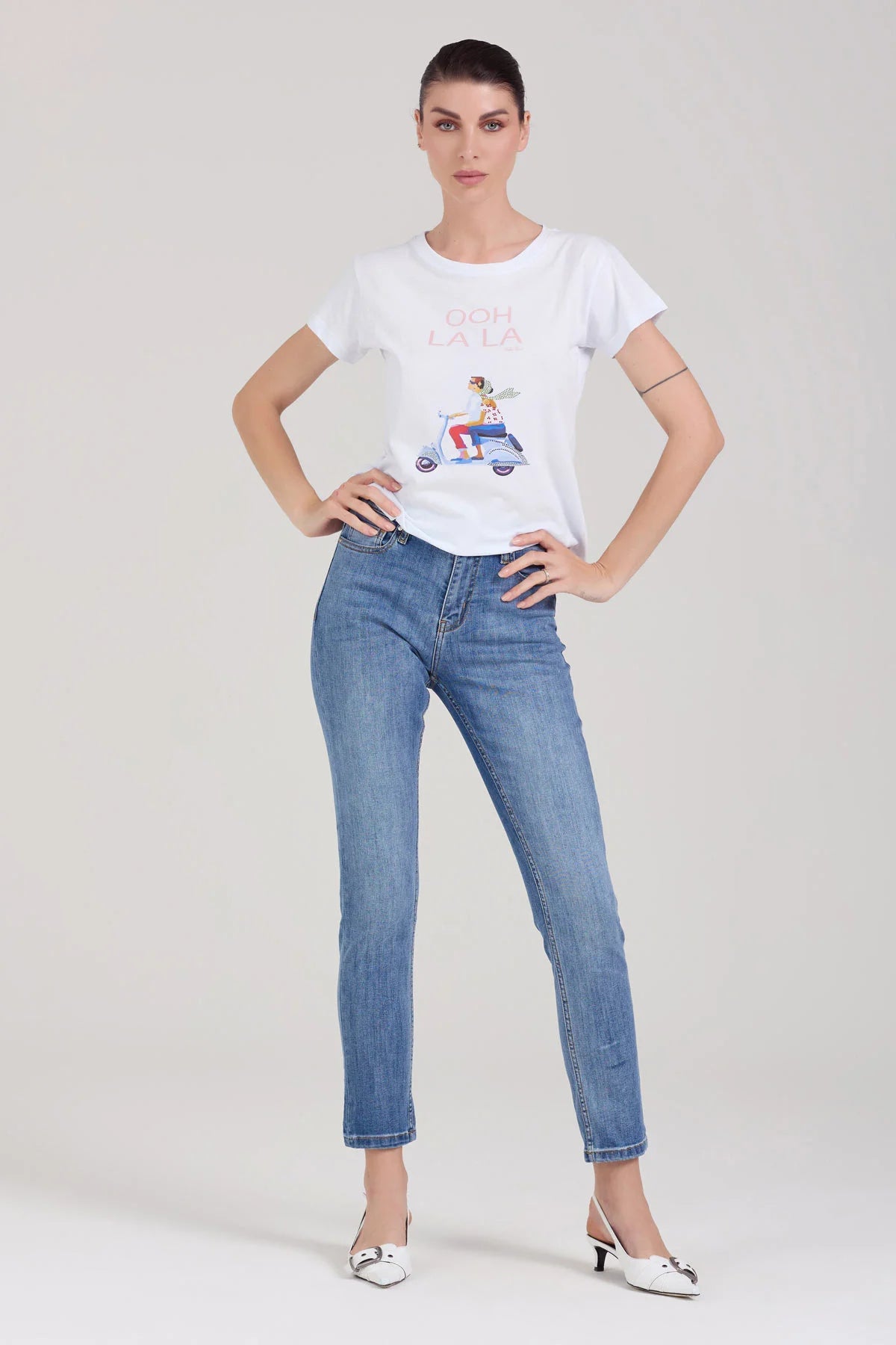 T-shirt stampa vespa