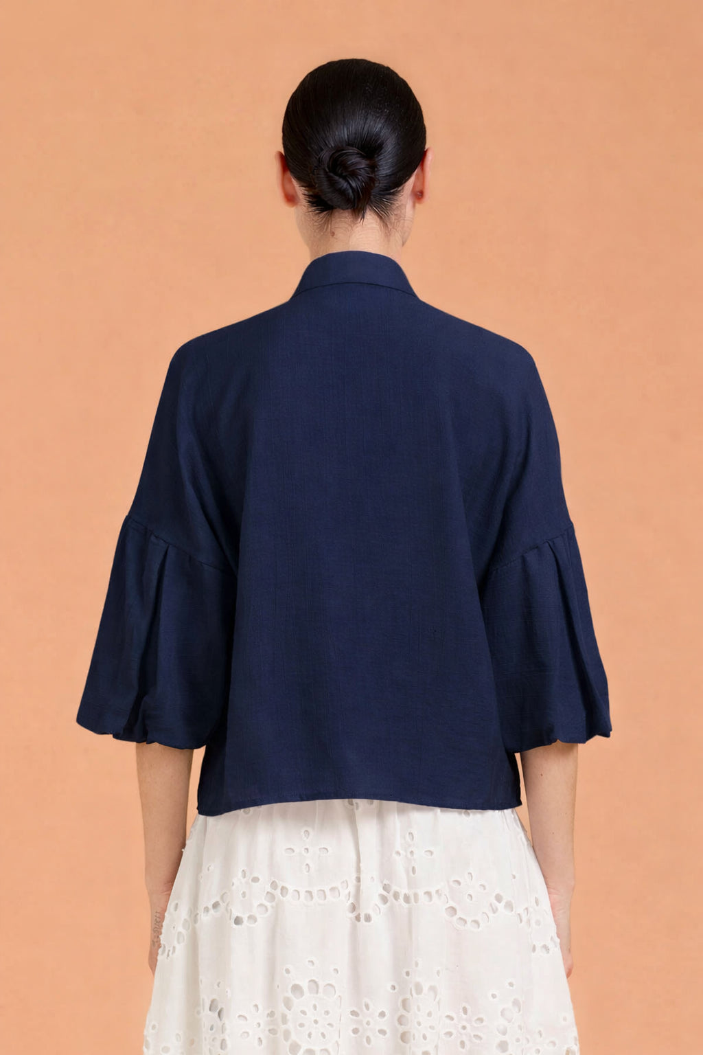 Camicia maniche palloncino
