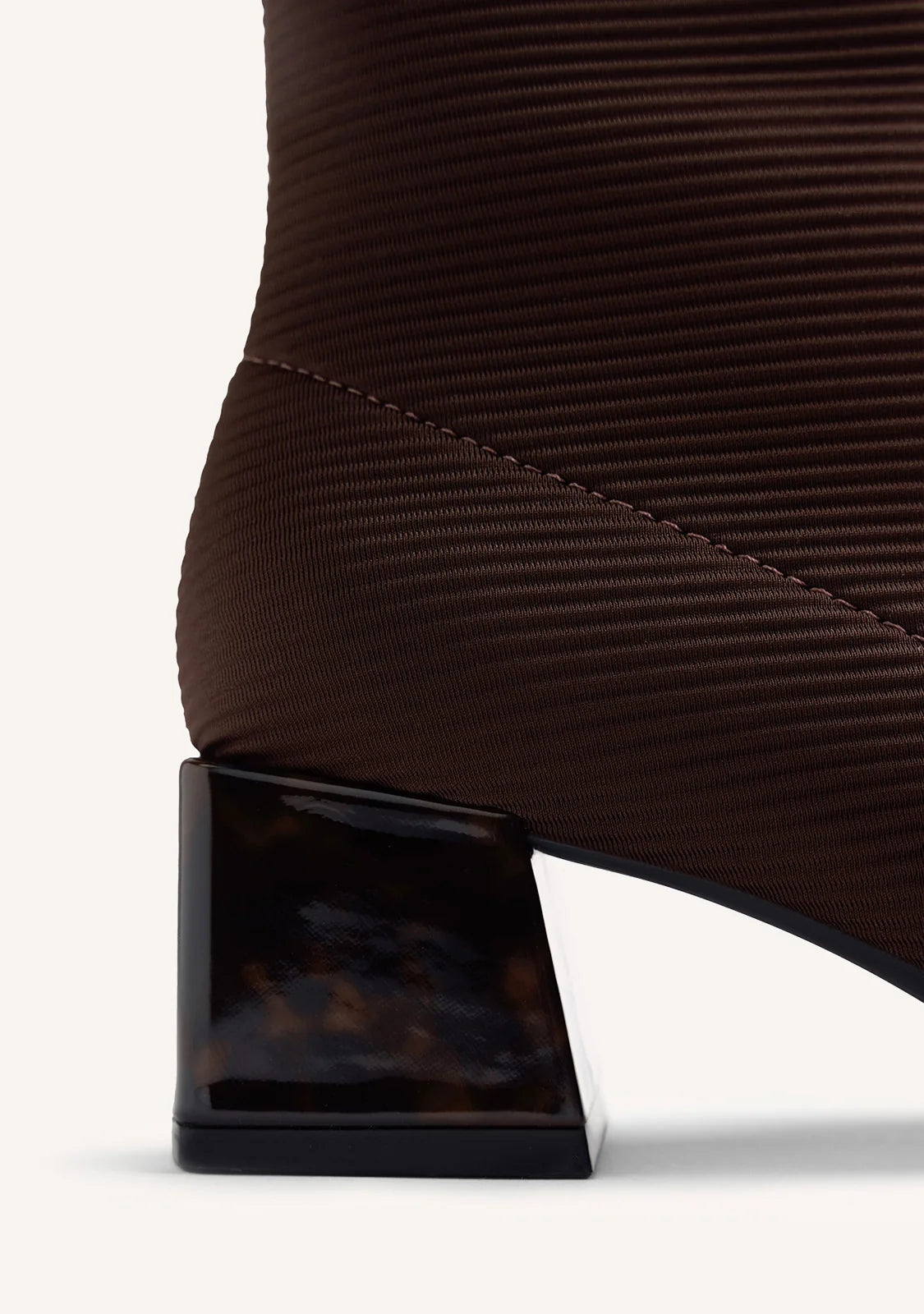 Stivaletto elastico brown