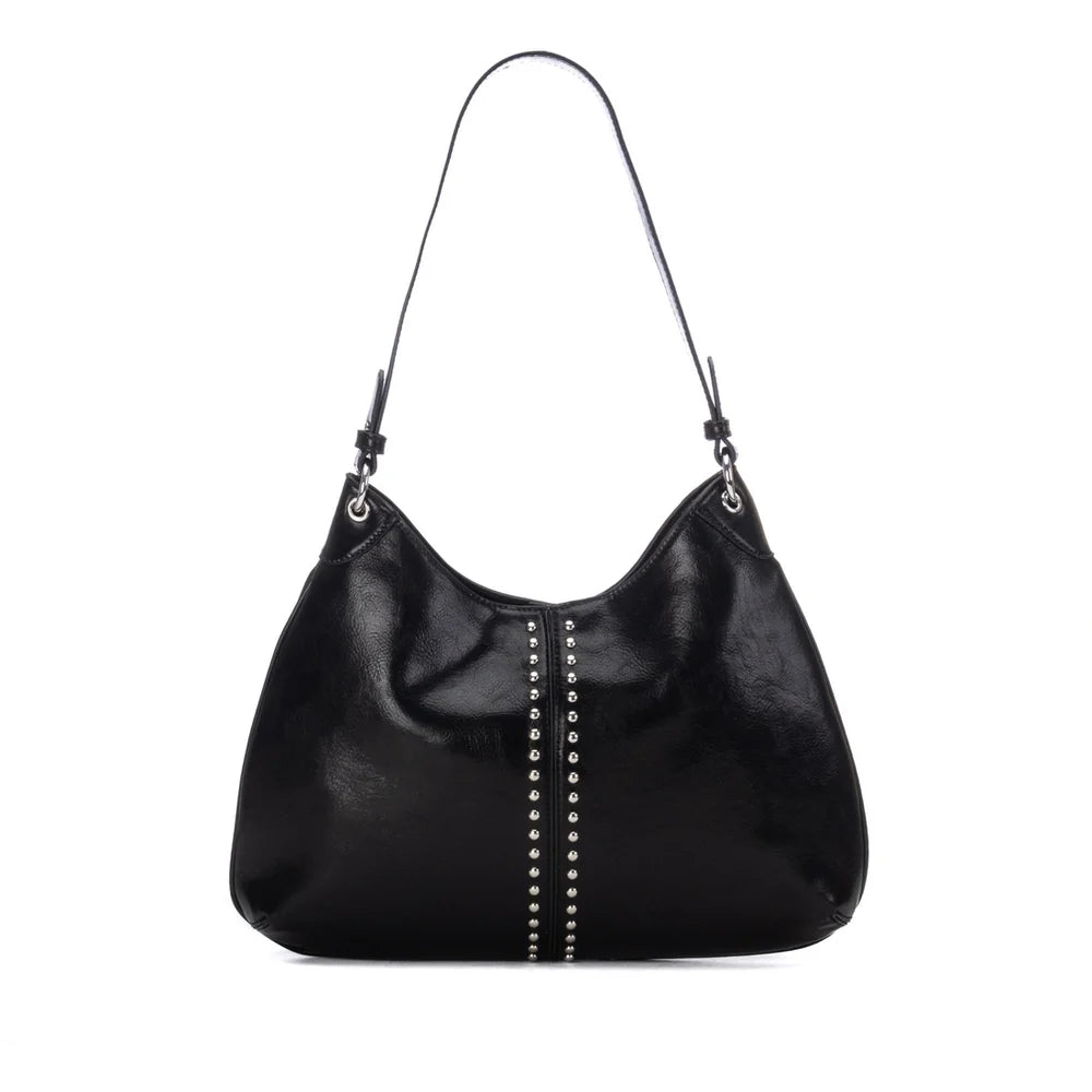borsa a spalla con borchie Xti