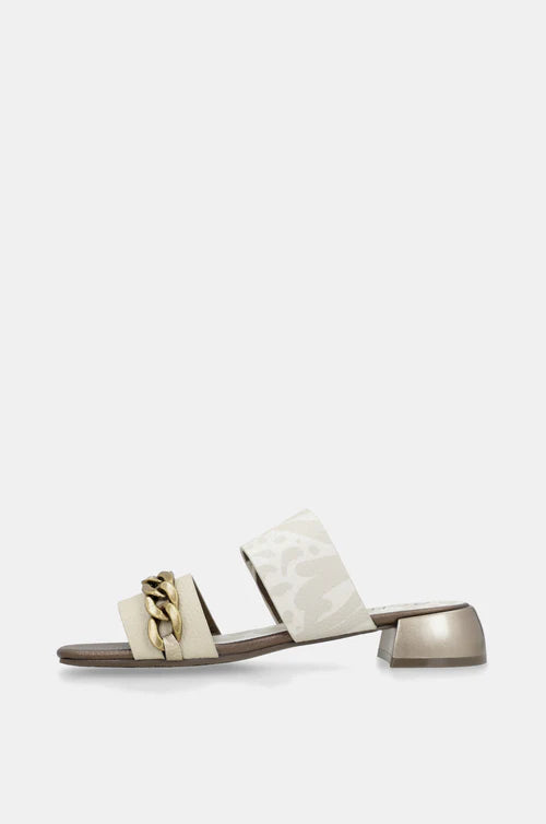 Sabot con tacco e fasce Anekke