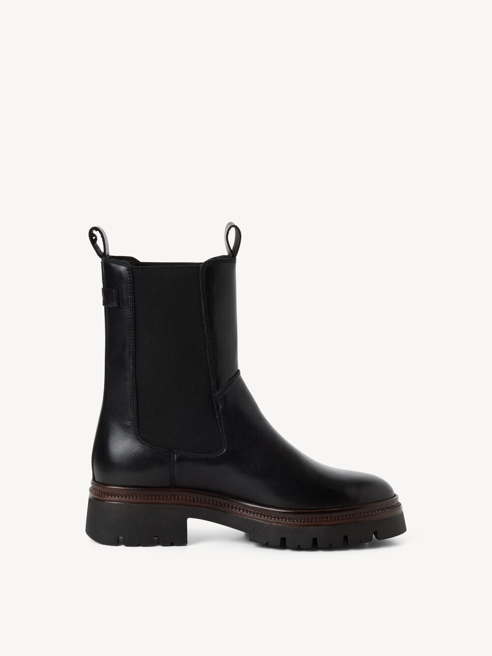 Stivaletto chelsea in pelle