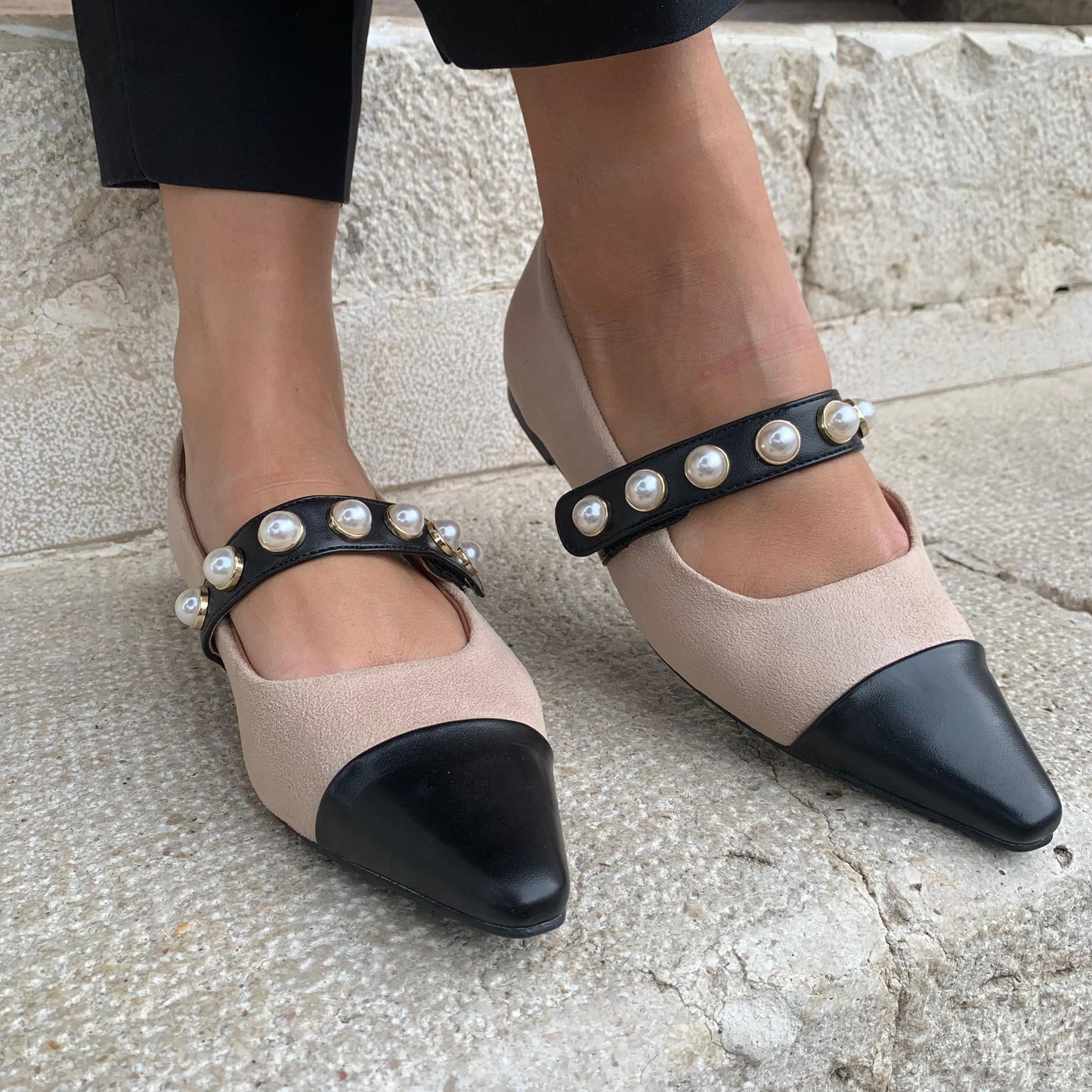 Ballerina Gioseppo Galien  con perle