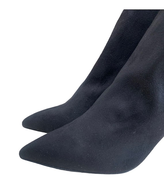 STIVALETTO ELASTICIZZATO NERO