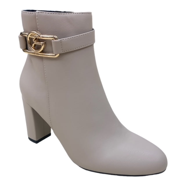 STIVALETTI BEIGE DONNA CON TACCO