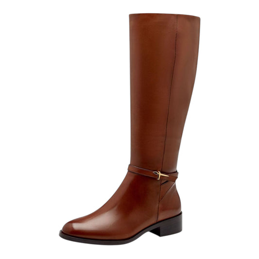 Stivale cavallerizza cognac